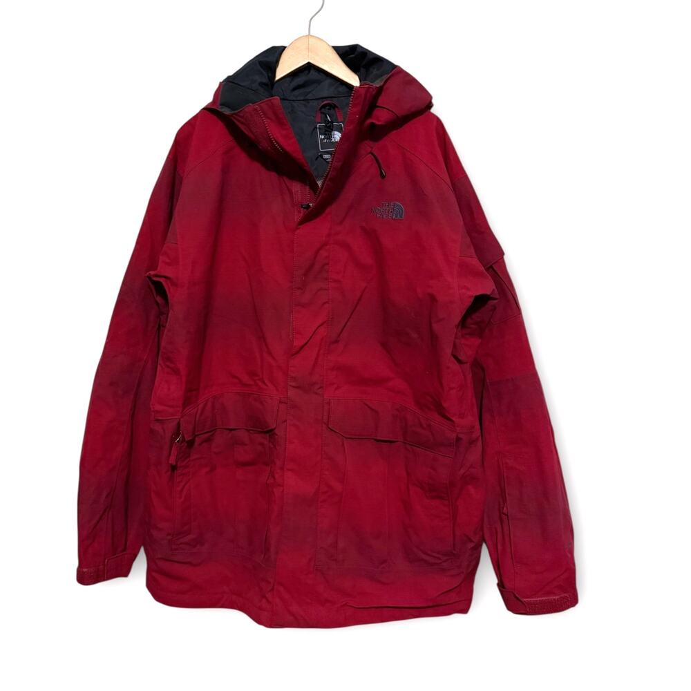 The North Face Red Waterproof Jacket Mens XL Hiking Outdoor Winter Sports
